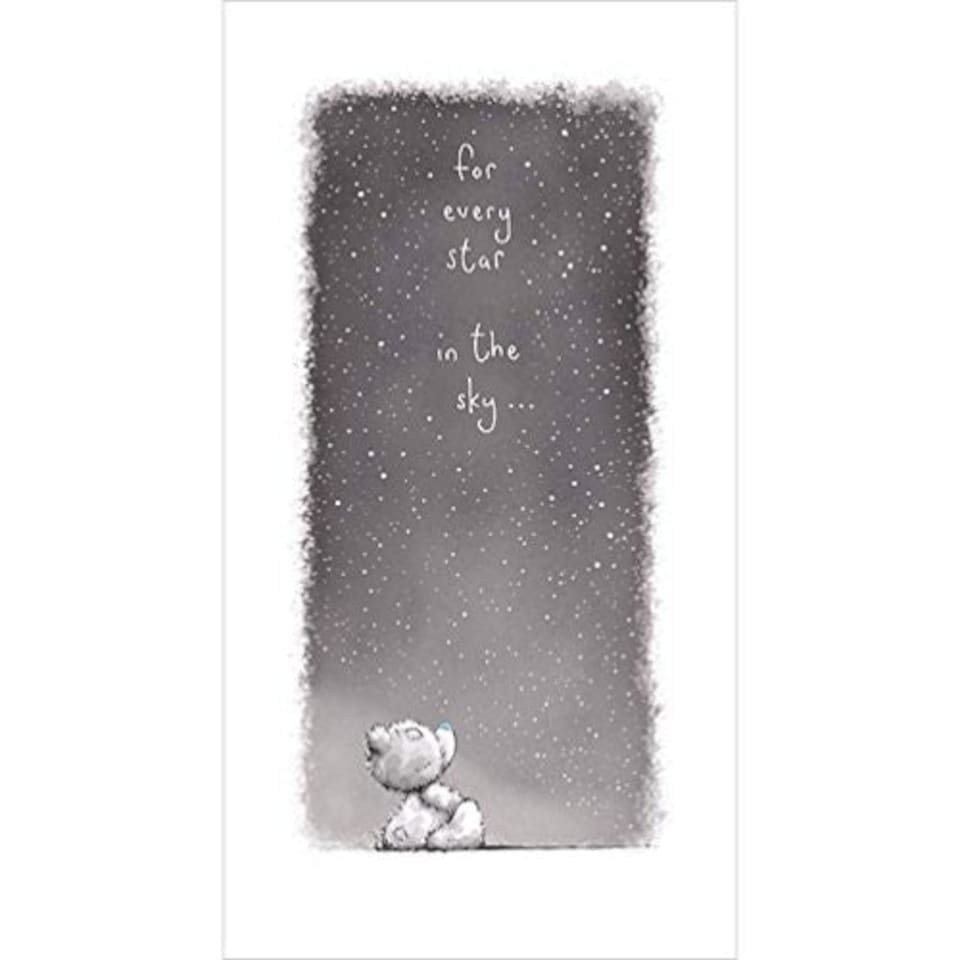 image 1 of For Every Star In The Sky Me to You Bear Whispers Greeting Card