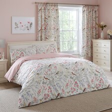 D & D Caraway Duvet Cover Set Pink