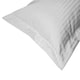 image 2 of Belledorm 540 Thread Count Satin Stripe Oxford Pillowcase - Platinum - One Size