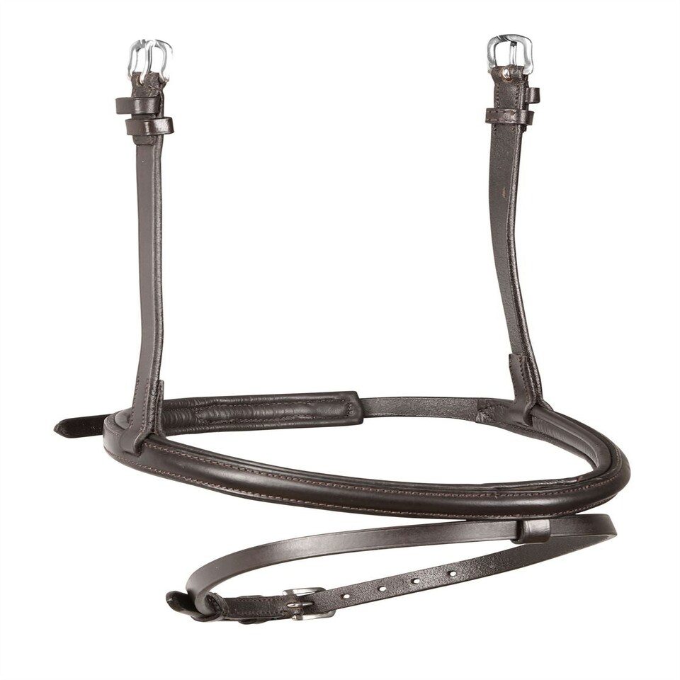 image 1 of Shires Velociti Padded Raised Flash Noseband Black | Size: Full
Colour: Black
