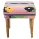 image 3 of Interiors by Premier Cefena Multicolour Footstool