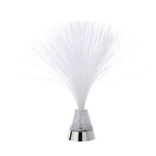 ValueLights Fibre optic lamp Fibre optic lamp Clear White Illuminated Decoration and Integrated LED 1W Multicolour Bulb
