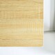 image 4 of C Shaped Side Table Natural Brown Brown