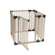 image 5 of Bettacare Wooden Dog Pen, 100cm x 100cm, Natural Wood, 76cm High, Dog Pen for Pets Dogs and Puppy, Dog Playpen Cream