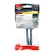 image 3 of Timco - Roofing Bolts & Square Nuts - Zinc (Size M6 x 100 - 2 Pieces)