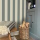 image 2 of Belgravia Fernhurst Stripe Wallpaper - Green - One Size Green