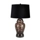 image 1 of Dapple Acanthus Table Lamp - Glass - L44 x W44 x H76 cm - Black Black