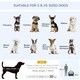 image 4 of PawHut 70cm Foldable Pet Carrier Bag Soft Travel Dog Crate for Small Dogs Grey
