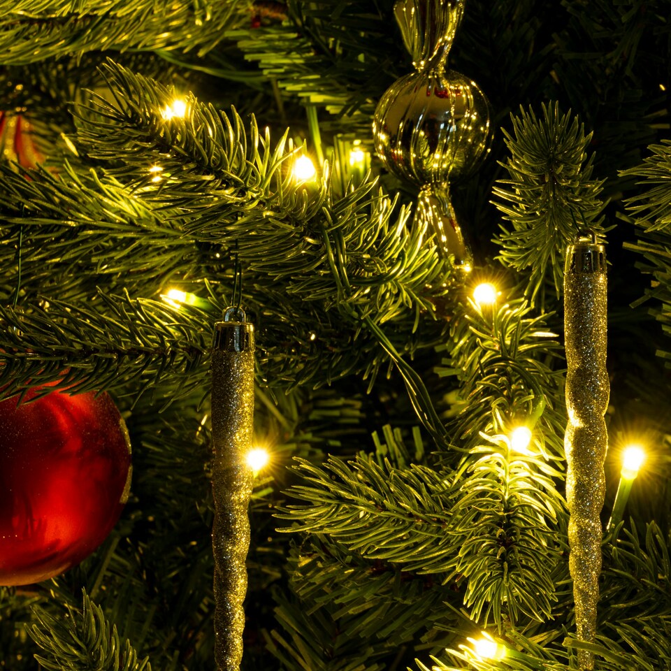 image 1 of Christmas Tree World  9ft/270cm Ultra Devonshire Fir - Multicolour/Warm White