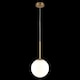 image 2 of Maytoni Basic Form Large Modern Globe Pendant Ceiling Light Gold E14