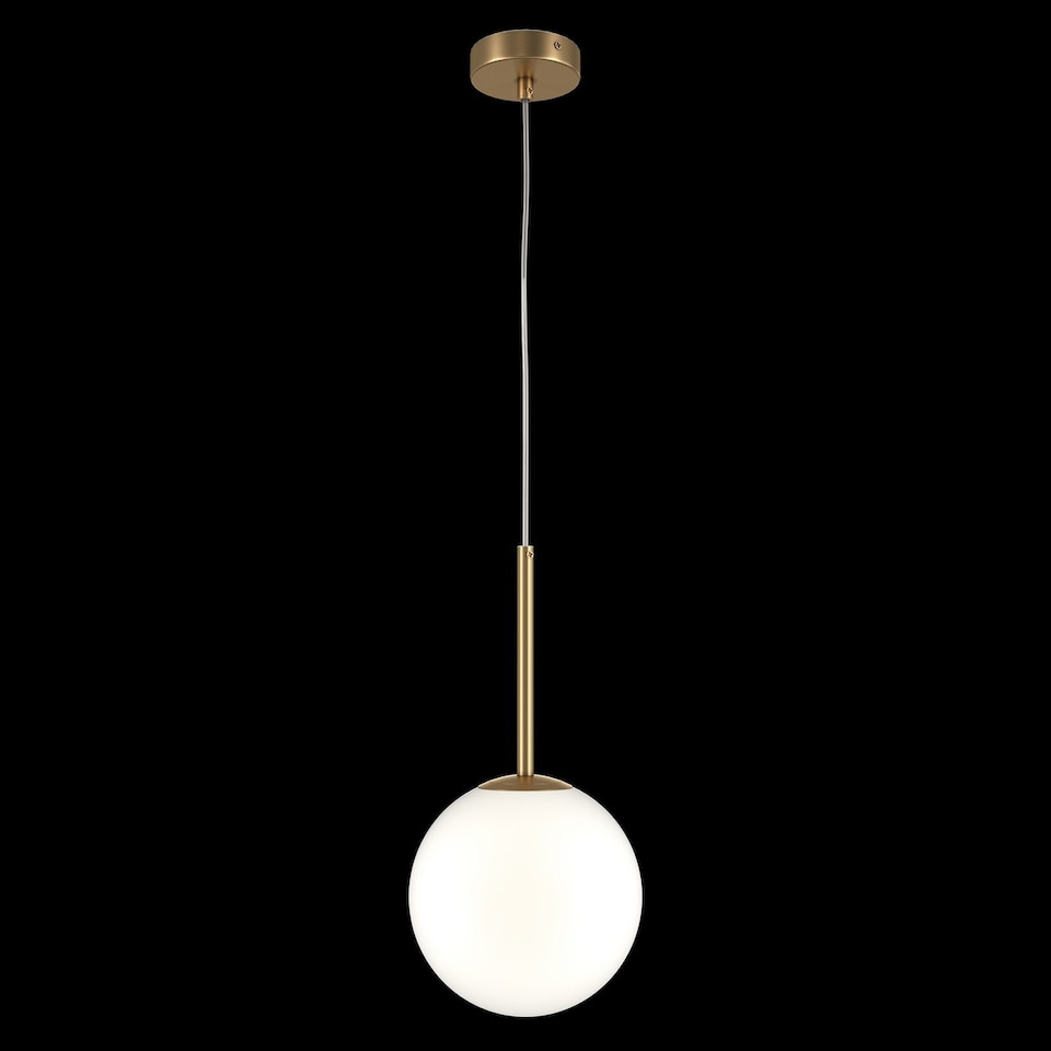 image 1 of Maytoni Basic Form Large Modern Globe Pendant Ceiling Light Gold E14