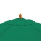image 5 of Harbour Housewares Wooden Garden Parasol & Base Set - 2.7m - Green