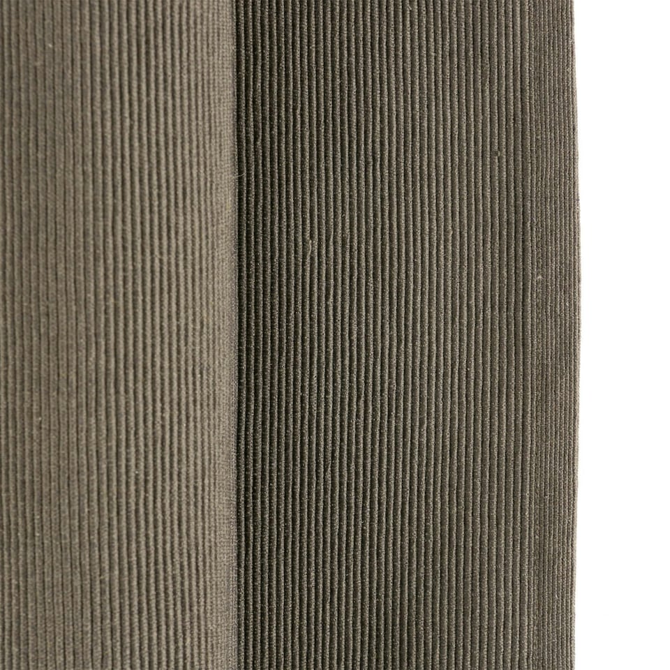 image 1 of Nicola Spring Cotton Fabric Table Runner - 48cm x 183cm - Steel Grey Grey
