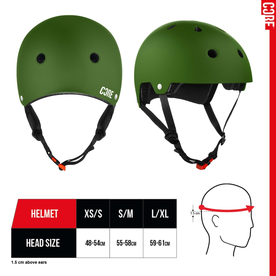 image 1 of CORE Action Sports Helmet