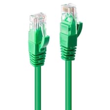 2m CAT6 U/UTP Snagless Gigabit Ethernet Cable, Green