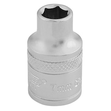 7Mm 6Pt Socket 3/8 Dr-Pckd - 16532