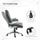 image 4 of Vinsetto High Back Executive Office Chair Home Swivel Dark Grey