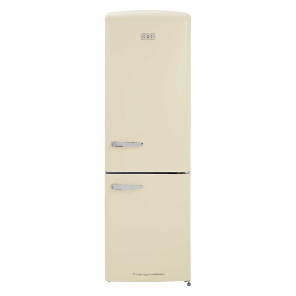 image 1 of CDA FLORENCE BARLEY - Beige Freestanding 60/40 Frost Free Fridge Freezer
