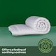 image 5 of MHG Living 7.5 Tog Summer Striped Duvet|Anti-Allergy Hypoallergenic Hollowfibre Quilt-Super King