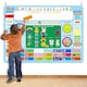 image 2 of Hang-Up Educational Busy Board for Kids – Learn Numbers, Days & More - Gift Toy for Toddlers