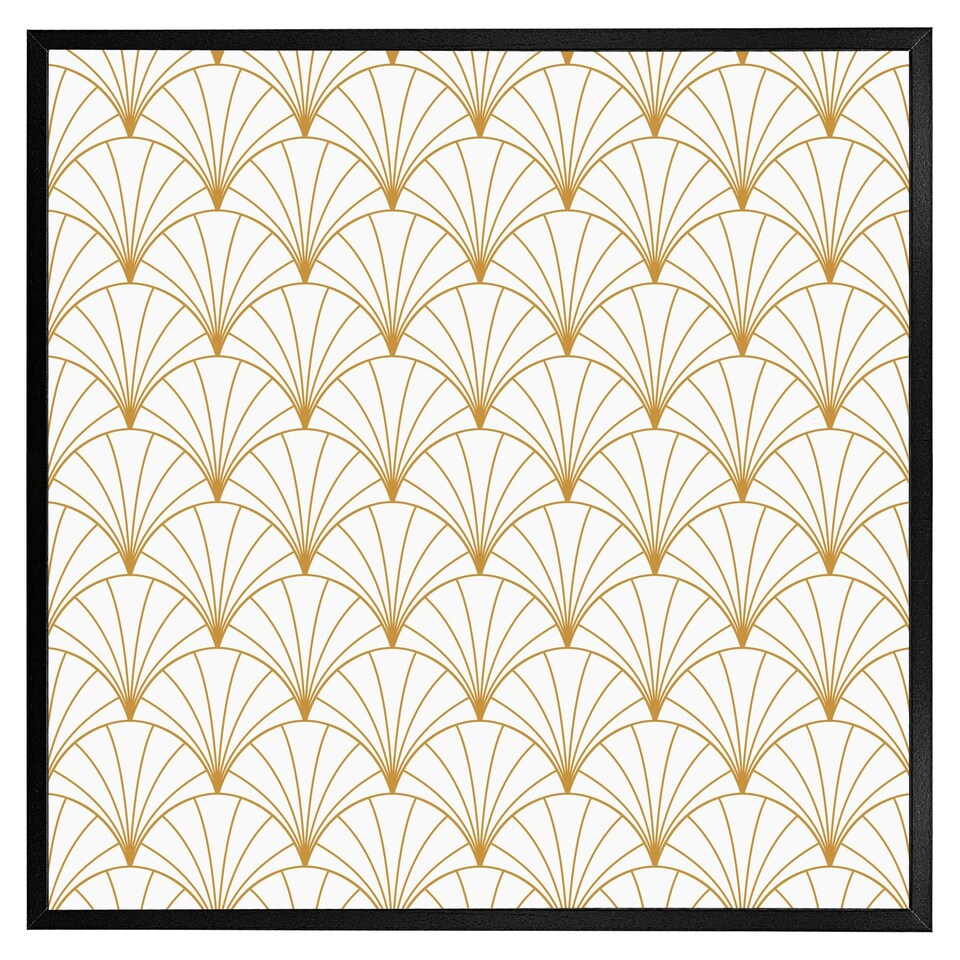 image 1 of Gold shells (Picutre Frame) White | XS