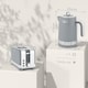 image 5 of HOMCOM Kettle and Toaster Set, 1.7L 3000W Rapid Boil Jug Kettle with Otter Thermostat, Limescale Filter, 2 Slice Toaster with 7 Browning Controls, Crumb Tray, Grey | Grey