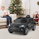 image 3 of COSTWAY Kids Ride On Car Licensed Aston Martin DBX Black