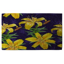 Yellow lily flowers (Kitchen Towel)