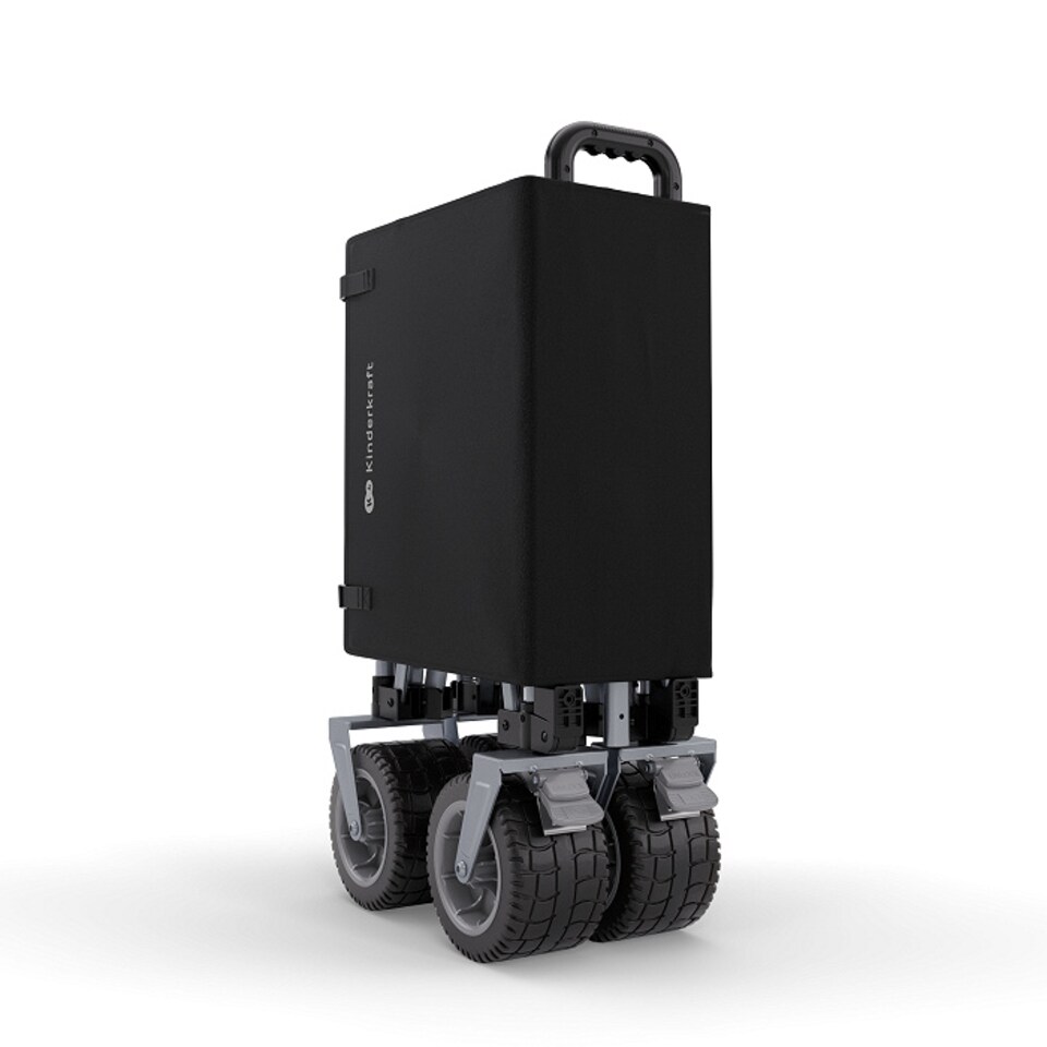 image 1 of Kinderkraft ROLLSTER Foldable Touring Wagon | Black | Mystic Black