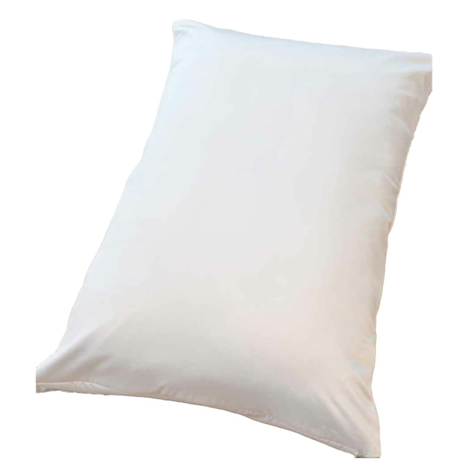 image 1 of Towel City Satin Plain Pillowcase - White - One Size