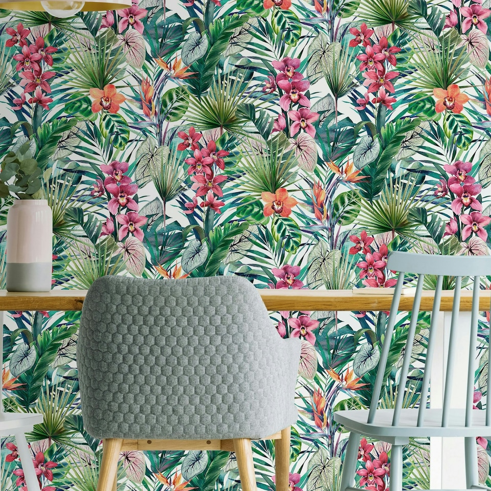 image 1 of Superfresco Easy Multi Aloha Tropical Wallpaper Multi | Multi