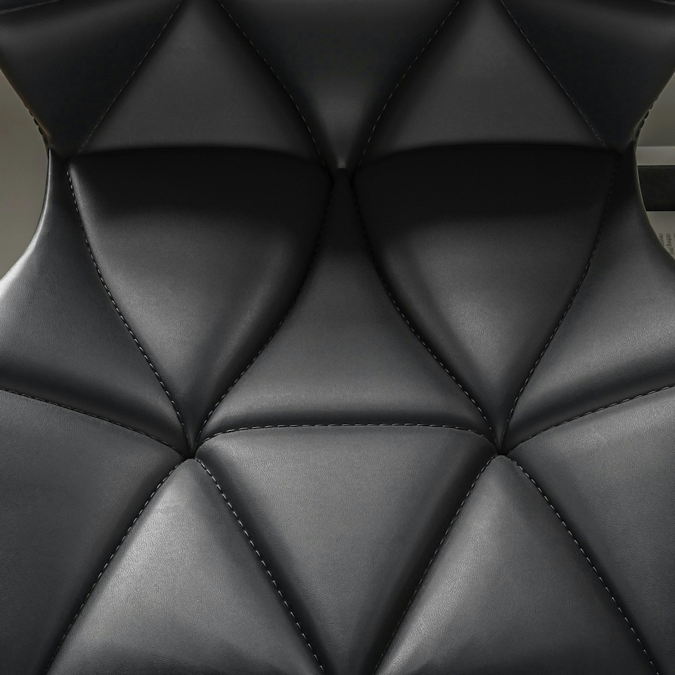 image 1 of Vida Designs Geo Office Chair Computer Desk Table Chair, Black