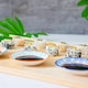 image 5 of Nicola Spring Hand-Printed Sauce Dishes - 10cm - Blue - Pack of 3 Blue