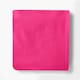 image 4 of OHS Soft Plush Polar Fleece Plain Throw Pink | Pink | Hot Pink - 200CMx240CM