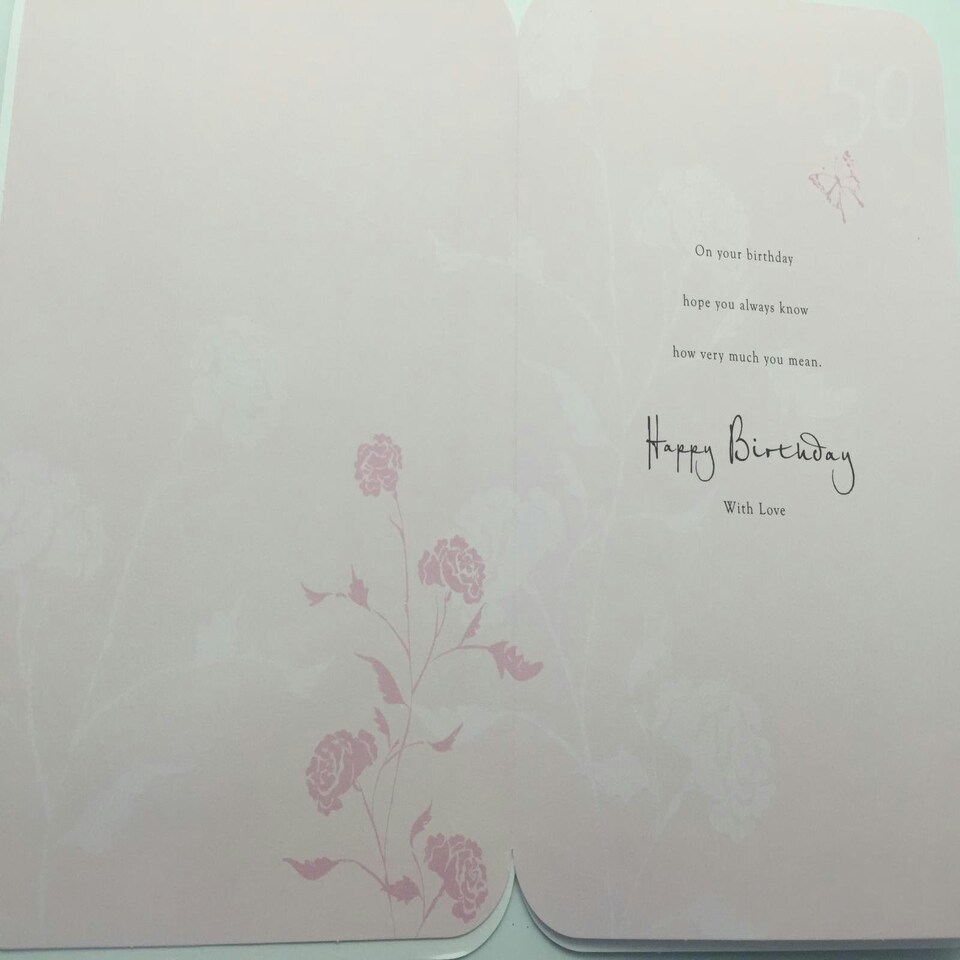 image 1 of Mum Age 50 Birthday Card