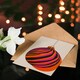 image 4 of Vibrant Bauble Pink Orange Modern Fun Xmas For Mum Christmas Card