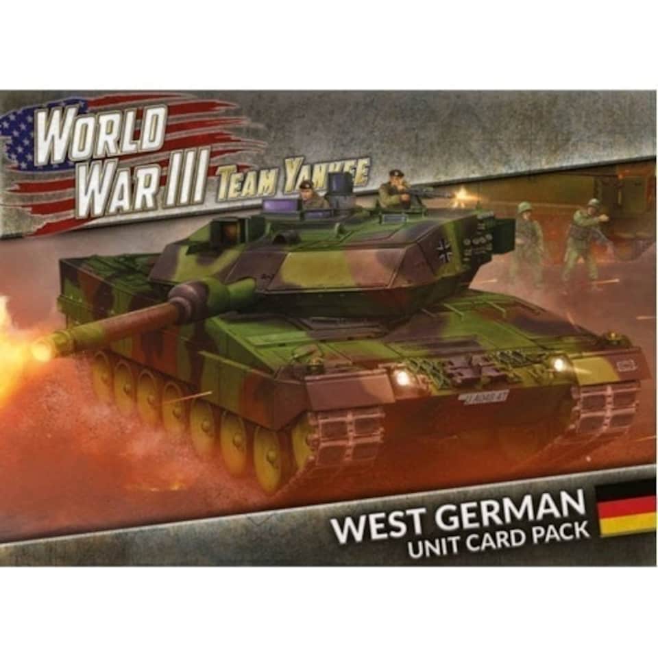 World War III: West German Unit Cards