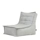 image 1 of icon Dolce Indoor Outdoor Bean Bag Lounger Grey Patio Chairs Grey