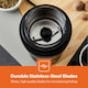 image 6 of GEEPAS Coffee Grinder Food Processor, 150W, Black
