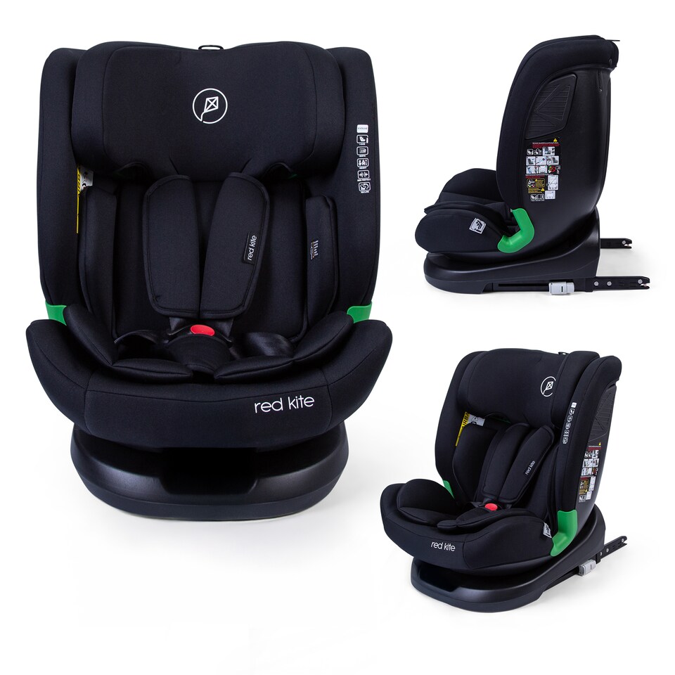image 1 of Red Kite EVOLVE 123 Recline Car Seat | Black | Black | One Size | 1