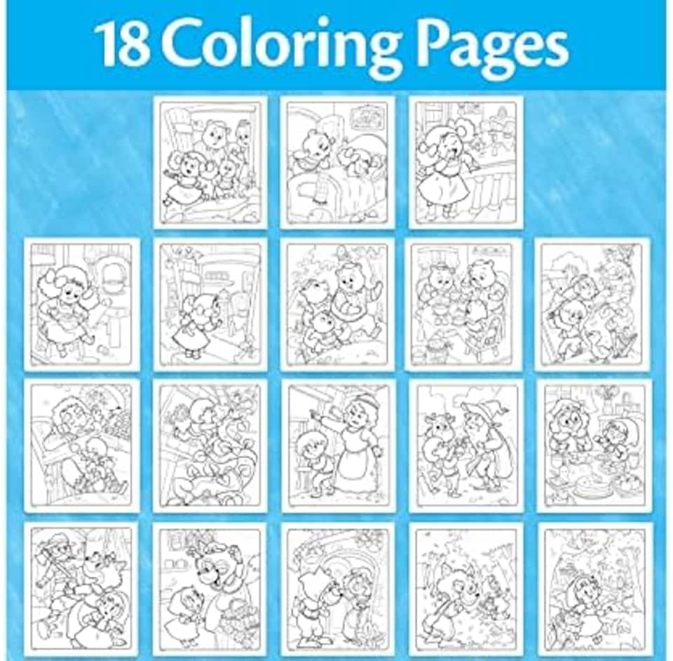 image 1 of Crayola Color Wonder Fairytales Colouring Set