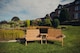 image 3 of Valley 4 Seat Set 2X2B Angled Tray - Timber - L100 x W280 x H95 cm - Garden Furniture - Fully Assembled