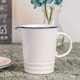image 4 of Nicola Spring White Farmhouse Milk Jug - 300ml