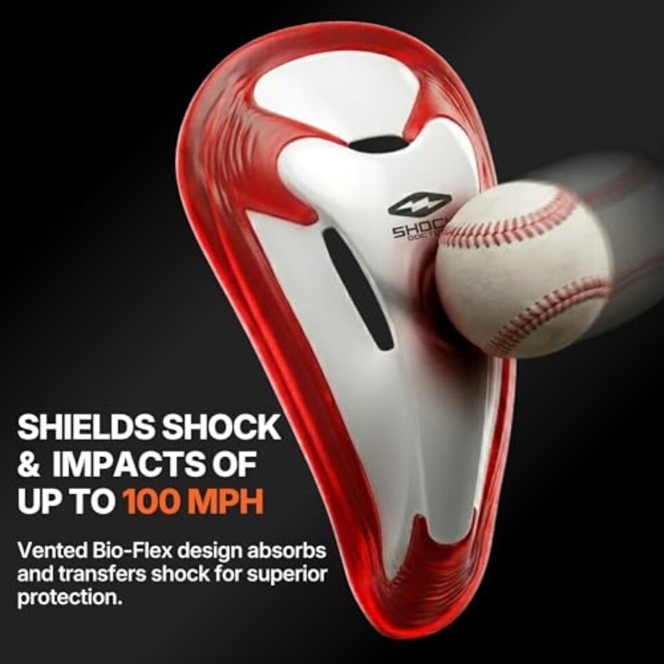 image 1 of Shock Doctor 221 Short Compression With Bioflex Cup - Athletic Support With Comfort And Compression For Maximum Range Of Motion - Adult (One Pair Shorts & Athletic Cup) Black