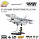 image 3 of F-16 AM Fighting Falcon plane brick model - COBI 5896 - 425 bricks