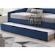 image 2 of Fabric Single Day Bed  in Blue