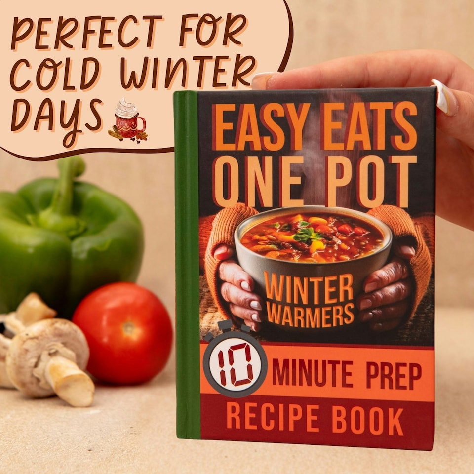 image 1 of Easy Eats One Pot Winter Warmers: 10 Minute Prep Recipe Book