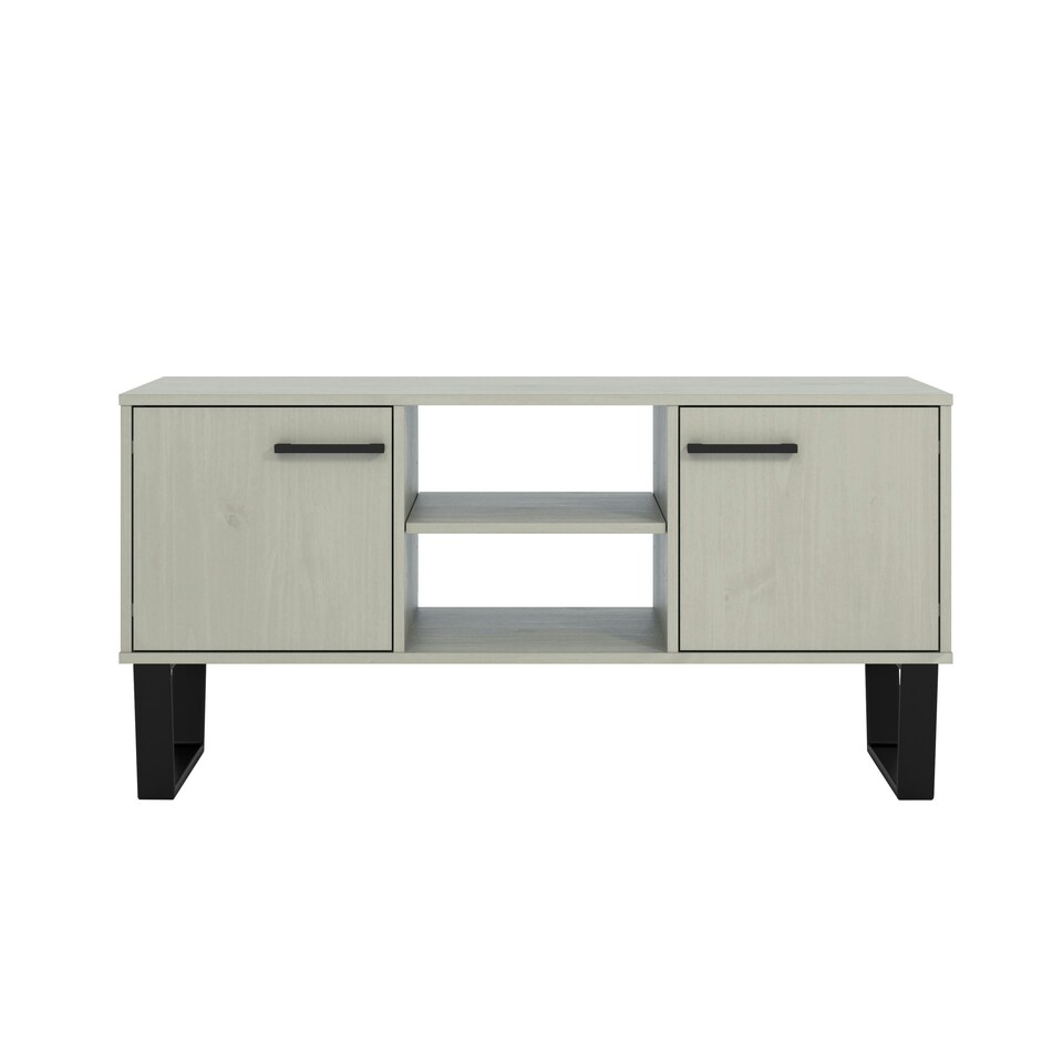 image 1 of Core Products Texas, 2 Door Flat Screen TV Unit H57cm x W114.5cm x D39.5cm Brown
