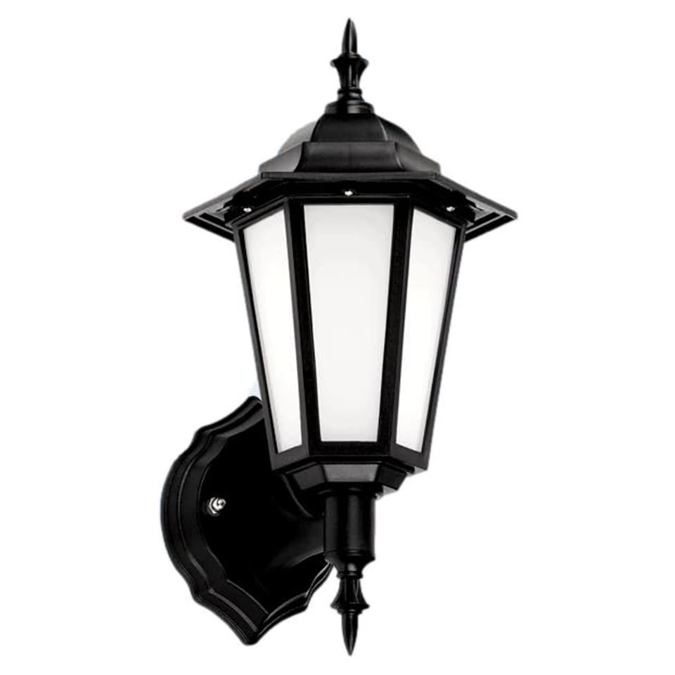 Eterna VECOFBK LED Full Coach Lantern Outside Light 7W (Black)
