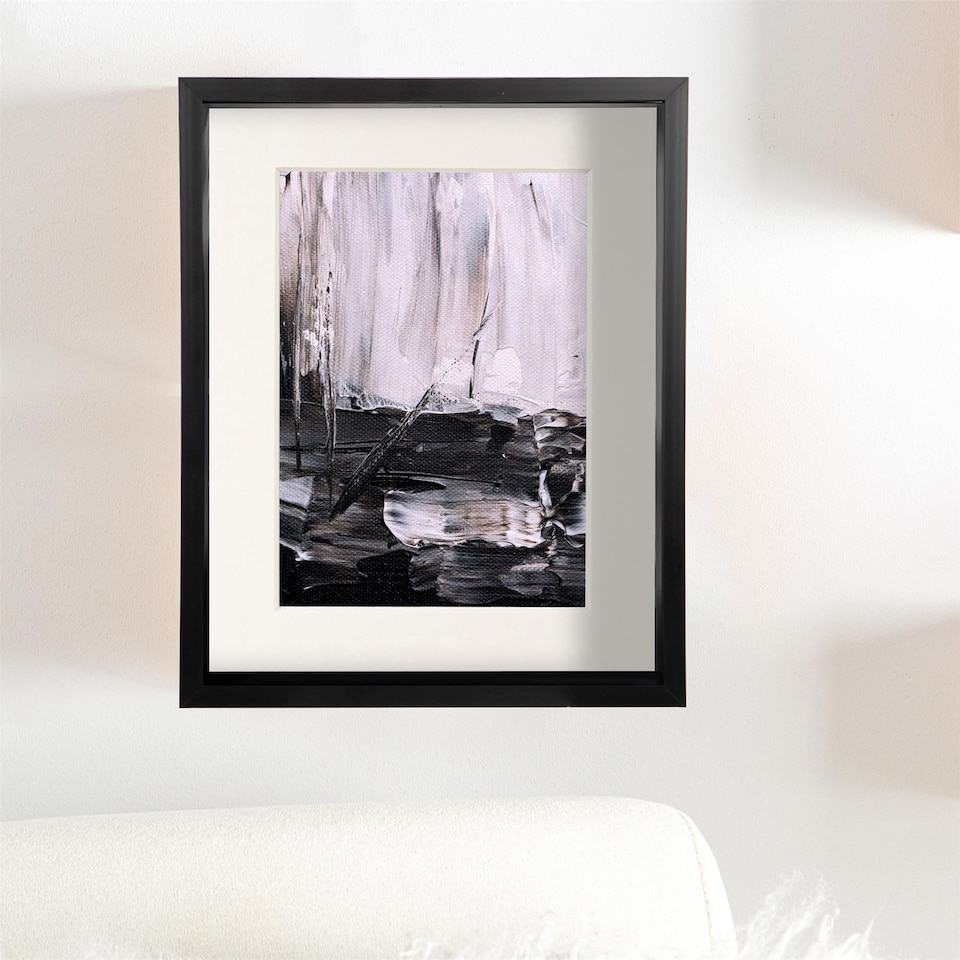 image 1 of Nicola Spring 8 x 10" Deep Photo Frames - Black/Ivory Mount - 3D Deep Box Picture Frame Display Case (27.5 x 22.5cm) x5